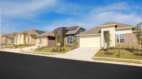 In Austin, Texas, Taurus’s Whisper Valley community will include 7,500 net zero energy ready homes featuring solar panels and geothermal technology. Photo: Taurus of Texas Holdings