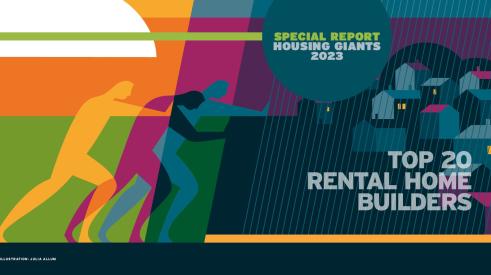 2023 Housing Giants ranked list of top 20 rental home builders