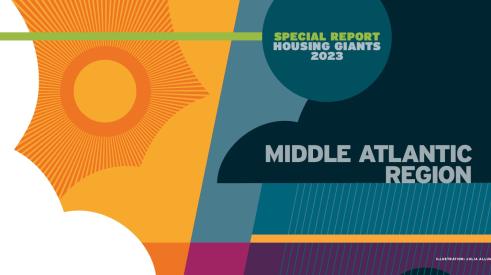 2023 Housing Giants ranked list of top builders in the Middle Atlantic region