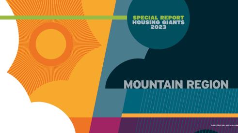 2023 Housing Giants ranked list of top builders in the Mountain region