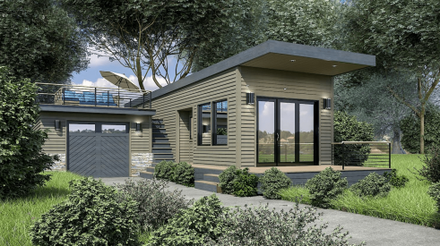 The Wedge model by Cavco: an example of attainable housing that will be at Show Village at IBS 2024 