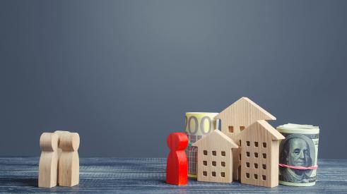 housing and money separated