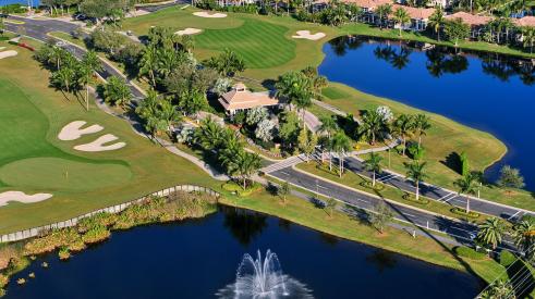 Golf community in Florida