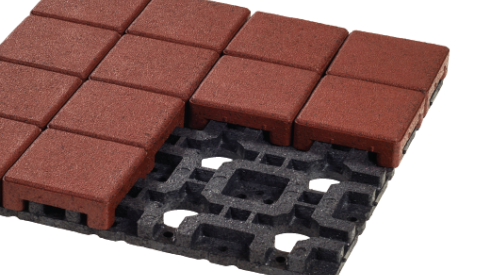 Azek Resurface Pavers are ideal for for resurfacing patios, balconies, decks, or fl at roof projects.