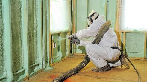 Is spray foam’s reputation earned? BASF’s Chris Rosemond separates fact from fiction when it comes to the insulating material. | Photo: BASF 