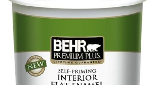 BEHR Premium Plus self-priming zero VOC interior paint