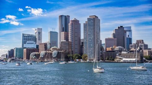 Boston Skyline Expensive Rent