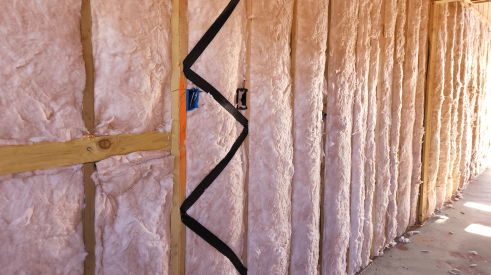 Maintaining construction quality during supply chain disruptions may mean switching to a different type of insulation