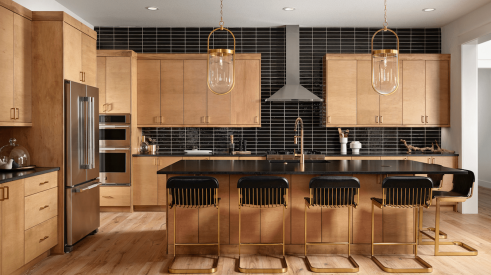 Kitchen in DTJ Design's Westerly Premier Collection, Plan 6150 