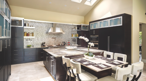 The Oasis kitchen from The Evans Group