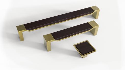 Launching its spring collections, Belwith-Keeler has four new cabinet hardware offerings, along with appliance pulls. In response to designer demand, Fuse (shown) melds metal and wood to recreate the look of furniture, while the Cullet line’s profiles emphasize shape with geometric patterning. The Veer line showcases the aesthetic value of imbalance, and the Brownstone offers the most traditional look.