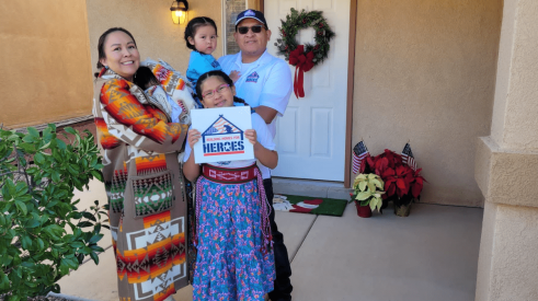 Homes for Heroes donates home to retired Marine and his family in Albuquerque