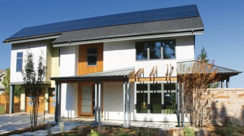 LEED Platinum home with high-performance features in Boulder, Colorado 