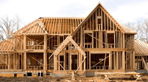 Lean design involves advanced framing to save lumber in home building