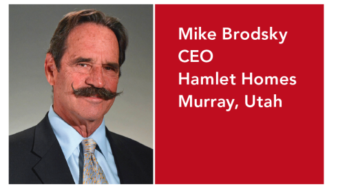 Executive Corner_Mike Brodksy_Hamlet Homes founder_succession