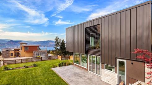 Built with a proprietary steel core, Karoleena’s homes in Okanagan falls, B.C., are extremely strong.