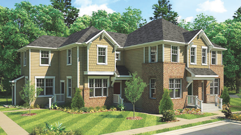 Exterior of the design for RPGA Design Group's Byers Avenue homes 