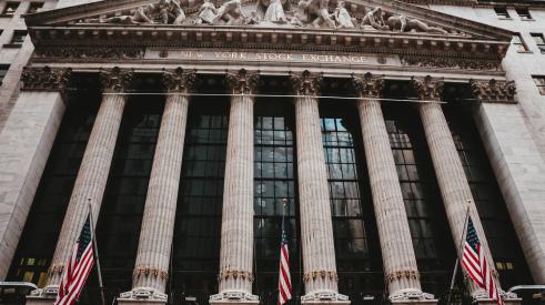 Front of New York Stock Exchange