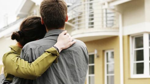 Young couple aspires to buy a home
