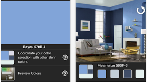 Behr paint, Behr ColorSmart, ColorSmart iPhone app, ColorSmart Android app