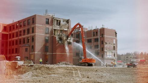 building demolition