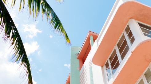 House exterior in Miami | These 10 U.S. cities have posted double-digit annual price growth despite rising rates and a national affordability crisis. 