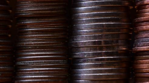 Stack of coin