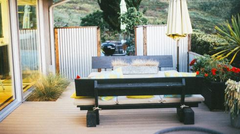 Outdoor Wood Deck
