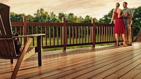 Created using TruLast Technology by Eastman Chemical Co., Perennial Wood resists