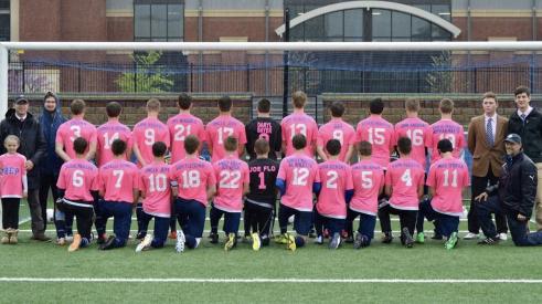 Soccer team cancer research 
