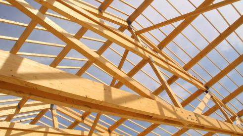 Roof truss framing lumber
