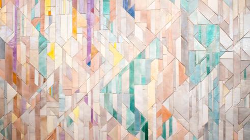 The 2019 Coverings was full of opposing forces—large-format slabs next to tiny mosaics, and bold graphics paired with hyperrealistic wood and concrete effects. 