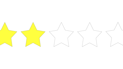 2-star rating