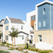 New middle-income housing in California