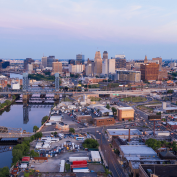 View of Newark, NJ, where home values have risen most in the US in 2023