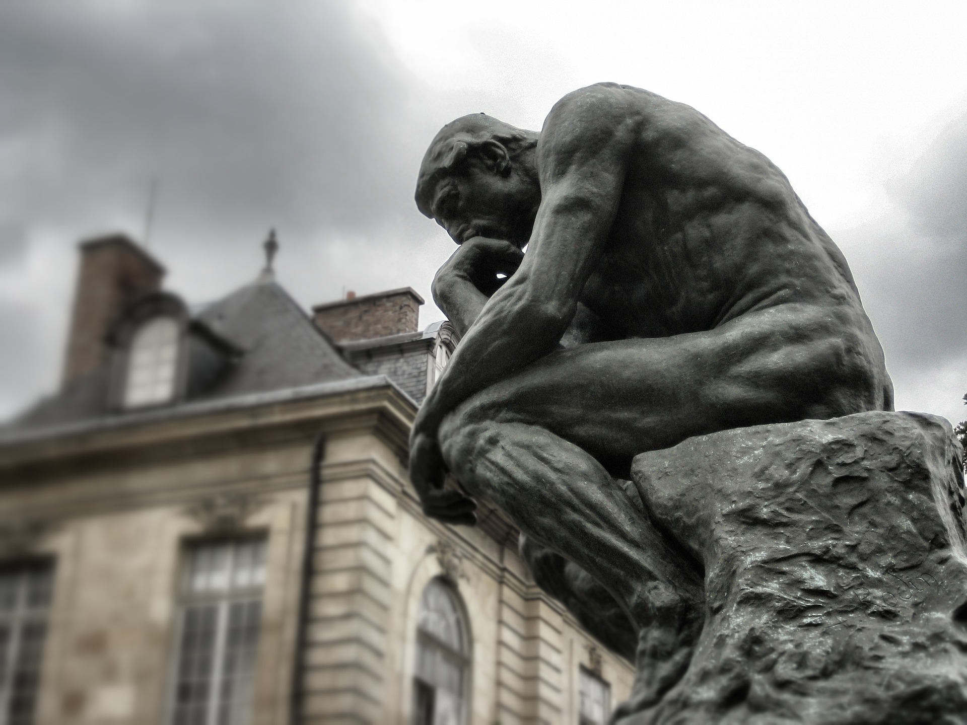 Rodin's The Thinker statue
