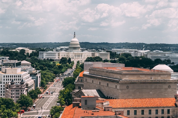 View of Washington D.C. skyline