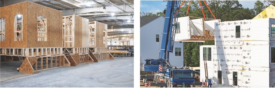 2022 Builder of the Year Van Metre Homes' POWERhaus modules