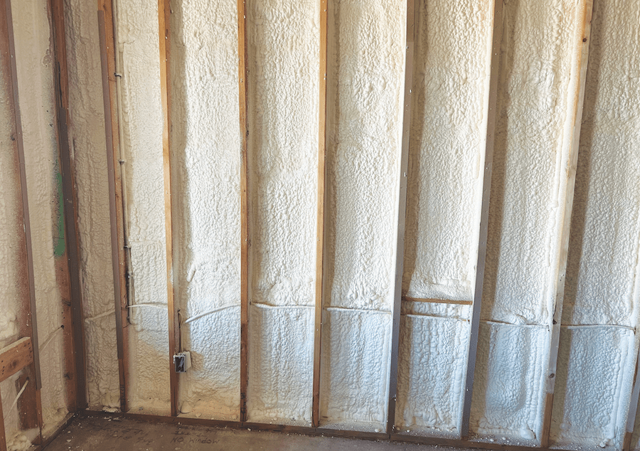 Some builders are switching to spray-foam insulation due to supply chain issues
