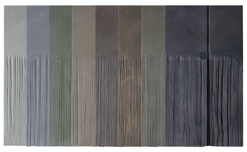 palette of colors for DaVinci Roofscapes hand-split composite siding