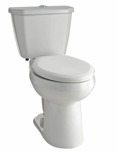 Gerber's Viper high-efficiency toilet for the bathroom or powder room
