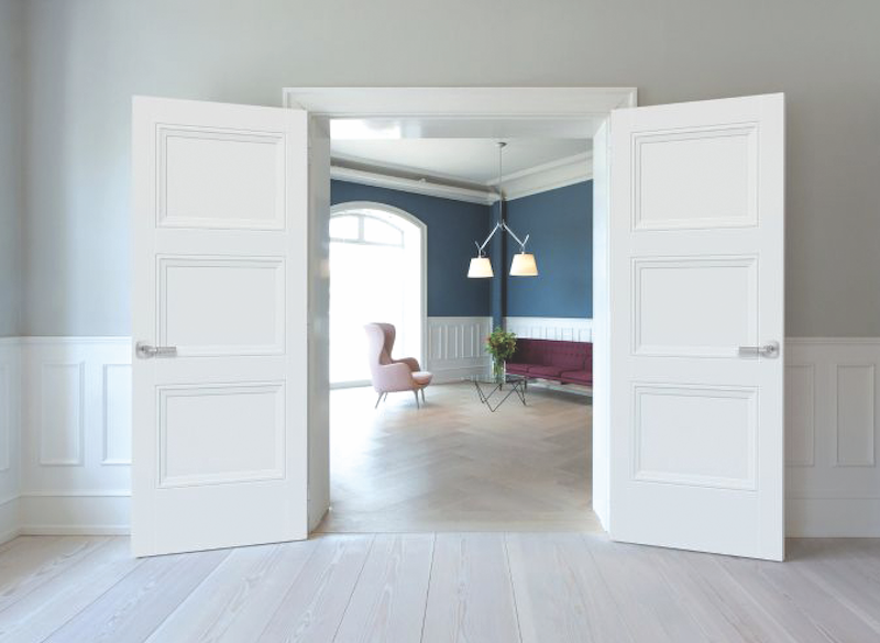 Masonite Livingston bifold doors installed in home interior