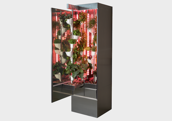 Natufia Labs' automated indoor hydroponic kitchen garden appliance grows herbs and vegetables