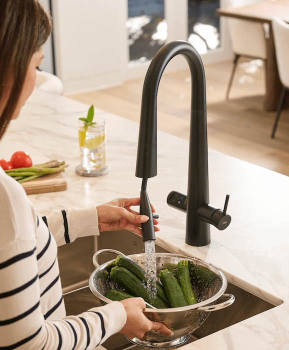 ZipWater HydroTap Celsius Plus All-in-One with Pull down sprayer kitchen faucet