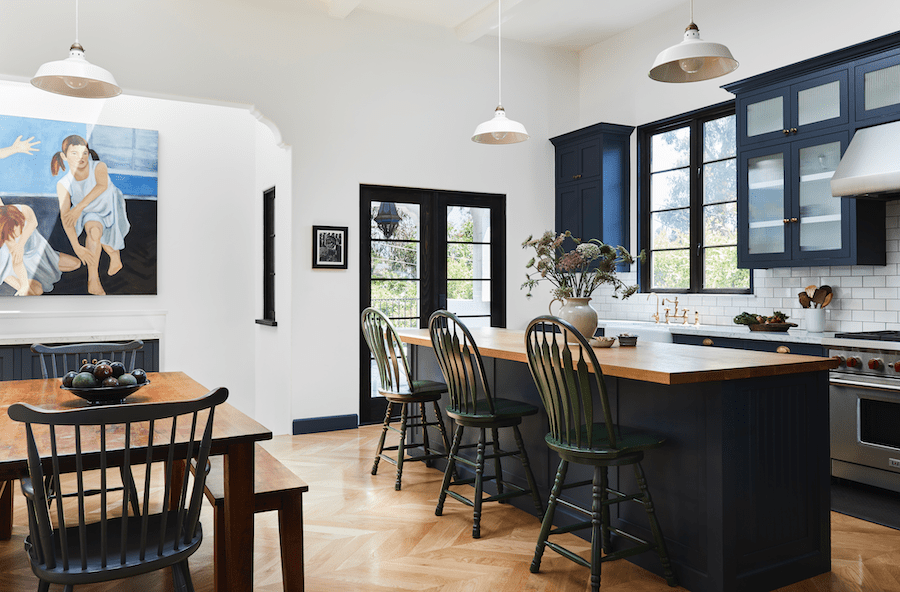 Abundant natural light in the Studio Pressman design for a Silver Lake residence kitchen remodel