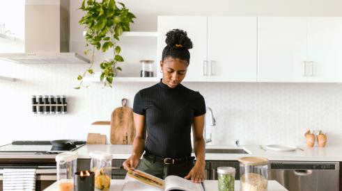 Clean modern kitchen design trend for 2022