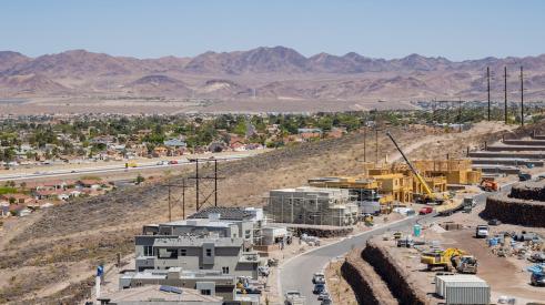 Las Vegas housing construction